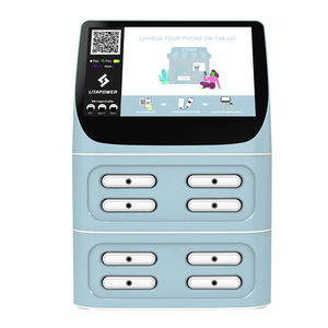 Nouveaux Produits Tendances 2025 : Kiosque de Location de Batteries Externes Partagées à 4 Emplacements avec Écran Publicitaire LED de 10,1 Pouces - Product Image 1