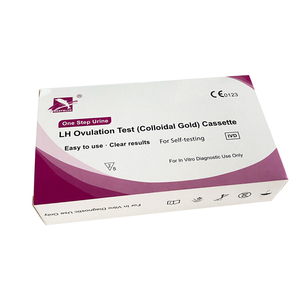 DEEPBLUE Test d'ovulation LH urinaire en une étape, kit cassette, technologie or colloïdal, résultats en 3-5 minutes, détection de <span class=keywords><strong>grossesse</strong></span>, 2 ans - Product Image 3