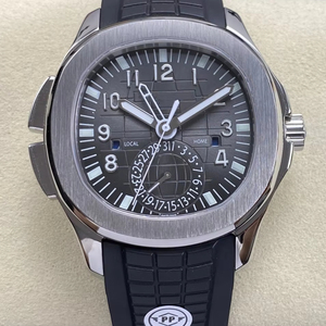 Montre mécanique de luxe de qualité supérieure, étanche, 40 mm, PP Factory, mouvement ETA 324, 5164, multifonction, plongée, noire, PP GMT - Product Image 1