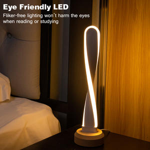 Lámpara de Pie LED Moderna para Decoración de Interiores, Lámpara de Pie con Pantalla en Espiral para Sala de Estar, Dormitorio, Estudio - Product Image 5