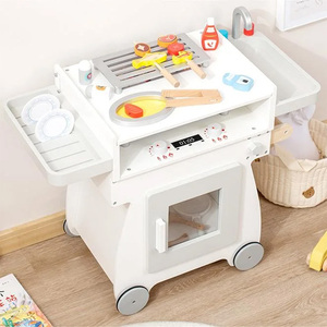 Juego de Cocina de Juguete de Madera Educativo para Niños en Edad Preescolar, Juguetes de Cocina para Niños, Juego de Imitación - Product Image 3