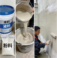Peinture imperméable en polymère-ciment composite JS en gros pour projets de piscines et de réservoirs d'eau, fabriquée en Chine