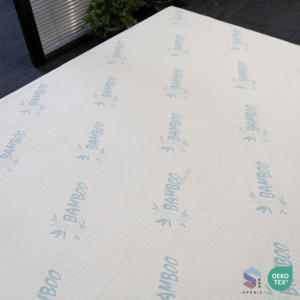 ผ้าโพลีเอสเตอร์ไม้ไผ่ผ้าถักแจ็คการ์ดระบายอากาศสิ่งทอสำหรับที่นอน280gsm ท็อปเปอร์ - Product Image 3