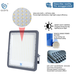 Aluminum Solar <b>Flood</b> <b>Light</b> Outdoor Waterproof LED <b>Light</b> for Stadium Sports Courtyards Shopping Malls Parks Construction - Product Image 2