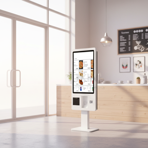 Kiosque de paiement et de commande automatique WUXIN 21.5/27 à écran haute sensibilité, vente directe usine, haute qualité pour administrations et hôtels - Product Image 4