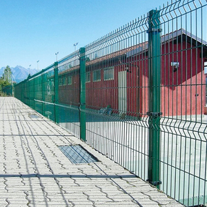 3D Decorative Carbon Steel Galvanized Finish Eco-Friendly Durable Welded Wire Ranch <b>Security</b> Garden Fence Driveway Gate Hardware - Product Image 1