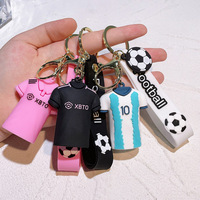 Portachiavi con Ciondolo Sette Arti Marziali, Portachiavi per Auto, Piccolo Regalo, in Silicone Gel, Stile Americano alla Moda, Non Tossico, Prodotto in Cina