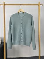 Pull en cachemire à col ras du cou pour femme, vente en gros