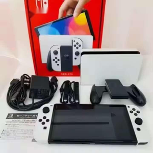 Consola Original Nueva S-w-l-t-ch 2 Modelo OLED Blanca con Joystick Rojo y Azul, Reproductor de Juegos Portátil, Garantía Completa, Comunicación Wi-Fi - Product Image 3