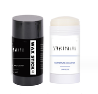 Bâton de cire pour cheveux perruques lisses de marque privée blanc/noir bâton de cire pour cheveux