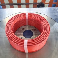 Máquina Automática para Atar Cables en Palés, con Control PLC, para Enrollar Cables y Flejarlos Verticalmente