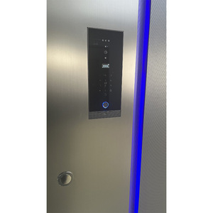 <span class=keywords><strong>Porte</strong></span> <span class=keywords><strong>d</strong></span>'<span class=keywords><strong>entrée</strong></span> intelligente moderne en acier, ouverture automatique, haute sécurité antivol pour villa, grand écran, intérieur facile, directement de l'usine <span class=keywords><strong>haut</strong></span> de gamme - Product Image 4