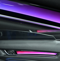 Iluminación Ambiental de 64 Colores para Automóvil Honda Accord Décima Generación 2018-2022, Accesorios de Iluminación Ambiental LED Dinámica Symphony