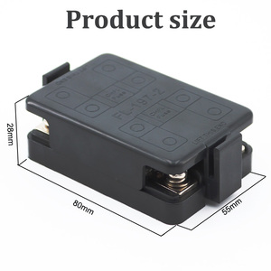 <span class=keywords><strong>Portafusibles</strong></span> de Plástico de Alta Capacidad Blue Sea Auto 40A 80A AFS, 10kA para Protección de Circuitos - Product Image 2