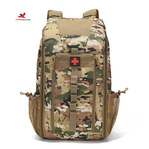 Sac à dos médical tactique d'urgence, imperméable, grande capacité, sacs de premiers secours, sac à dos de survie d'urgence, GZ RTS, commande en gros mixte - Product Image 1