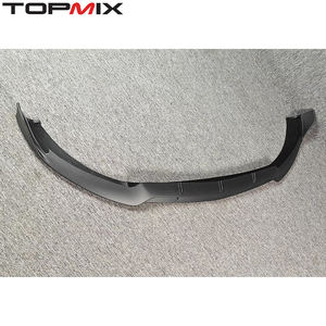 Pour 2015-2021 mercedes-benz C <span class=keywords><strong>63</strong></span> <span class=keywords><strong>AMG</strong></span> Style <span class=keywords><strong>Brabus</strong></span> lèvre avant en Fiber de carbone pare-chocs avant lèvre inférieure - Product Image 3