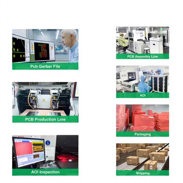 Quick-turnaround Custom PCBA Assembly for Consumer Electronics/Industrial Control/Medical Devices 1-40 Layers OEM Manufacturing
