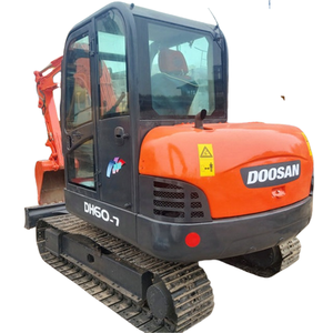 Excavatrice d'occasion Doosan DH60, performances stables, mini-excavatrice sur chenilles Dh60-7, faible consommation d'énergie et longue durée de vie, en vente chaude - Product Image 1