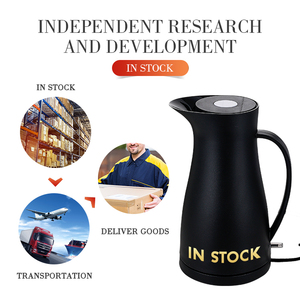 Hervidor de <span class=keywords><strong>agua</strong></span> eléctrico de acero inoxidable de gran capacidad, 1L, Apagado automático, hervidor eléctrico portátil, <span class=keywords><strong>termo</strong></span> <span class=keywords><strong>pequeño</strong></span> de 1500W - Product Image 5