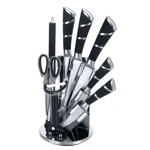 kitchen slicing chef knife complete oem reasonable price titanium stainless steel knives knife set for kitchen with block