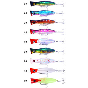 Super Offerta PO101 13 cm 43 g Esca Artificiale Rigida Galleggiante Grande Popper da Pesca con <span class=keywords><strong>Occhi</strong></span> 3D - Product Image 2