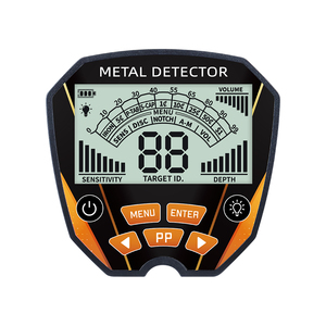 Detector de Metales con Pantalla Digital, Multifrecuencia, Indicador de Profundidad y Sensibilidad para Adultos, Plástico ABS Negro - Product Image 3