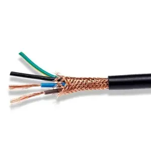 Rvvp Shielded Flexible Cable Wire 300/300V 300/500V 450/750V Electrical PVC Insulated Control Cables