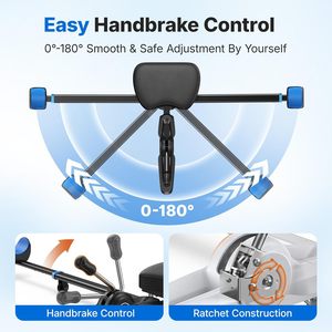 CZFIT Yoga One Word Horse Trainer Máquina de Estiramiento de Piernas Multifunción Ajustable con Abertura en la Entrepierna y Presión para Entrenamiento de Piernas Abiertas - Product Image 5