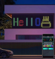Guirlande lumineuse intelligente à commande par application pour la décoration de la maison, mariage, Noël, fête, ambiance festive, lumière LED RGB avec USB