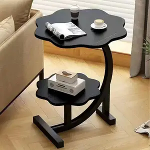 Nordic living room home coffee table small apartment mini small table simple modern toughened Plastic coffee table