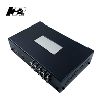 Amplificador de Audio para Automóvil de 4 Canales Confiable con Módulo DSP, Control por Software para Calibración de Audio Personalizada de Altavoces de Coche