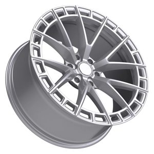 Jantes de voiture en alliage d'aluminium forgé sur mesure 15x9.0J CCW avec entretoises de 25-40 mm, PCD 100 mm, finition argent, design multi-branches, neuves - Product Image 5