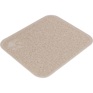 Tapis pour animaux de compagnie 37 x 45 cm couleur rose poudré avec motif de patte pour chats et chiens - Product Image 3