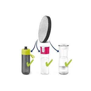 Paquete de 3 filtros de agua Brita MicroDisc para botellas y jarras - Product Image 1