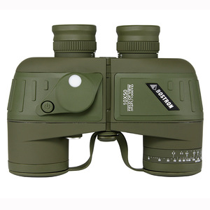 BOSTRON Night Vision Binoculars 10x50 Military Green Waterproof Rangefinder Compass Civilian Use - Product Image 1