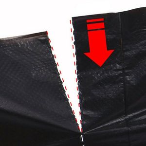 ผู้ผลิต CFC ขายส่งวัสดุรีไซเคิล ถุงขยะสีดำขนาดใหญ่ หนา ทนทาน - Product Image 2