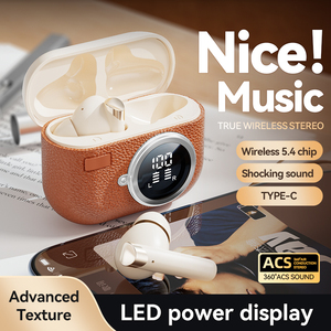 Venta caliente <span class=keywords><strong>M88</strong></span> cancelación activa de ruido auriculares inalámbricos BT5.4 pantalla LED inalámbrica auriculares con cancelación de ruido auriculares con micrófono - Product Image 3