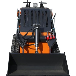 Mini-chargeuse compacte sur pneus avec moteur importé CE EPA, équipement de construction agricole - Product Image 3