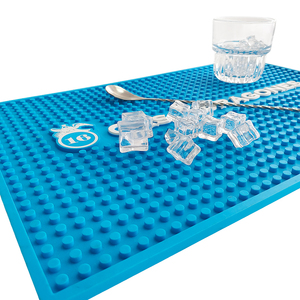 Tapete de barra de PVC y silicona personalizado con marca, alfombrilla de goma para pub, protector contra derrames, tapete para riel de cerveza, bandeja de goteo, tapete de servicio antideslizante para bares - Product Image 4