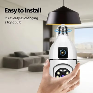 Dual Lens E27 Bulb <strong>Camera</strong> Wifi P 2MP 360 Degree Panoramic Ptz Ip Outdoor <strong>Light</strong> Bulb <strong>Security</strong> <strong>Camera</strong> With Led <strong>Light</strong> - Product Image 6
