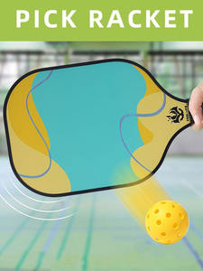 Chifory deportes fibra de vidrio Pickleball raqueta 16mm prensado en frío Durable PP Core ligero Pickleball Paddle Set para niños - Product Image 6