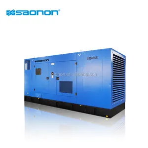 CE ISO 456kVA silent diesel genset with high quality low price