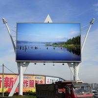 Processeur vidéo pour panneau LED extérieur de 10 mm, 100 000 heures de fonctionnement, affichage LED extérieur