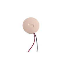 Alarme piézoélectrique passive blanche AT3017TL120MM à haut niveau sonore, buzzer 5V avec fil