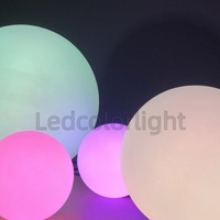 Lampu Dekorasi Langit-Langit Bola LED 3D DMX LCL RGB DMX, Lampu Panggung Bola Disko Gantung untuk Aplikasi Jalan Raya