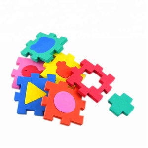 Jouets éducatifs pour bébés, cubes souples 3D, <span class=keywords><strong>puzzle</strong></span> en <span class=keywords><strong>mousse</strong></span> EVA à faire soi-même - Product Image 2