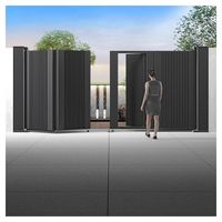 Diseños de Puertas Principales Prima, Entrada Automática, Vallas de Aluminio, Puertas, Puerta Moderna para Casa, Puerta Abatible para Villa, Escuela