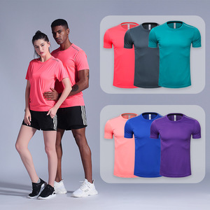 <span class=keywords><strong>2022</strong></span> verano nuevo diseño hombres gimnasio camisas en blanco liso secado rápido ropa deportiva entrenamiento atlético Fitness <span class=keywords><strong>Camiseta</strong></span> Hombre - Product Image 3