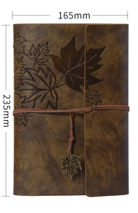 Cuaderno de Hojas Sueltas Creativo Personalizado A5, Cuaderno con Encuadernación de Hojas de Arce, Cuaderno Escolar Personalizado - Product Image 5