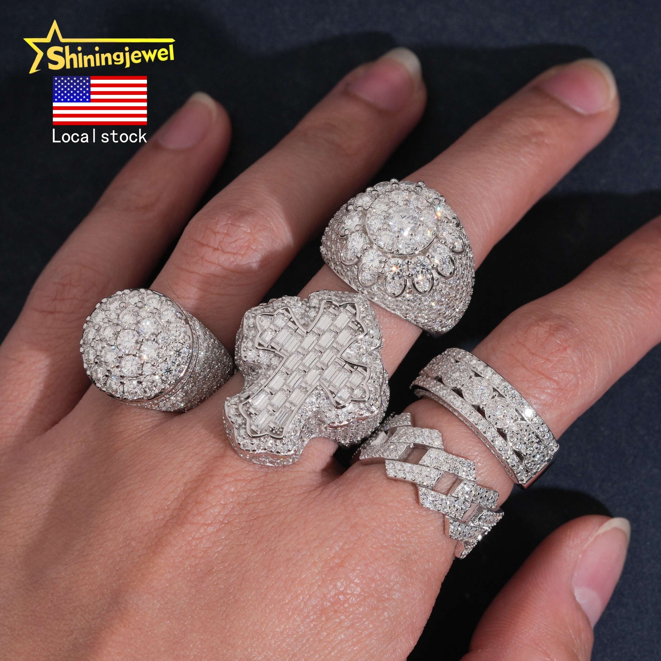 Anello In Argento 925 Con 7 Zirconi - Anello Delicato Per Dito Del Piede O Mignolo - Nuovo Con Etichette